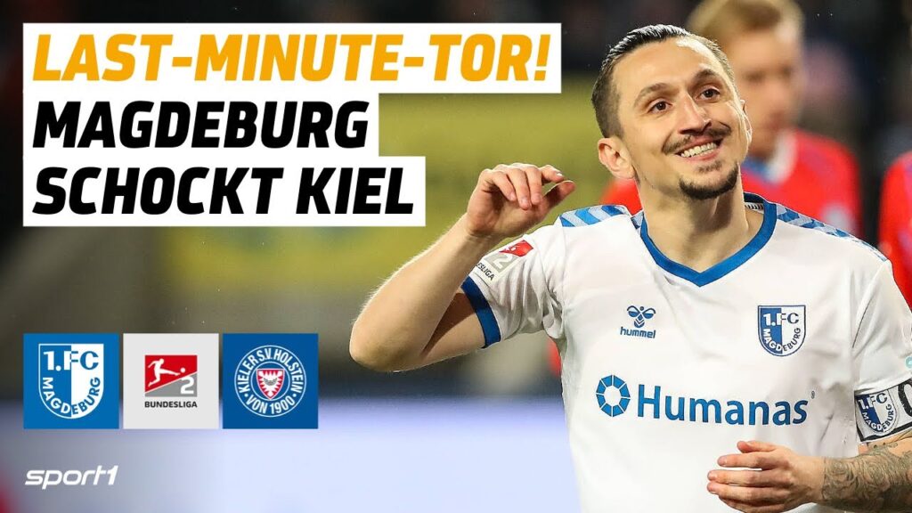 1. FC Magdeburg - Holstein Kiel | 2. Bundesliga Tore und Highlights 20. Spieltag