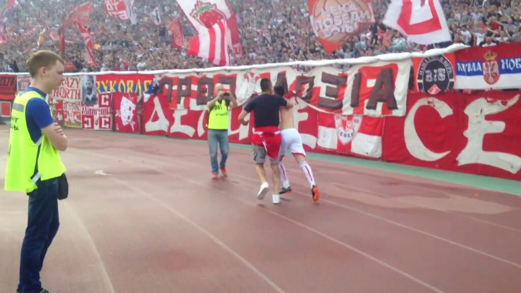 Trk Nemanje Radonjica ka severu nakon gola | 157. večiti derbi: Crvena zvezda - Partizan 2:1