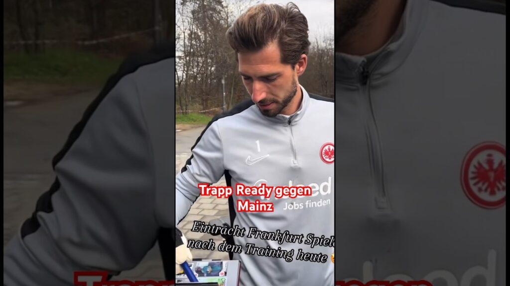 Kevin Trapp 🤫 ready gegen Mainz ! #frankfurt #sge #eintrachtfrankfurt #torwart #goalkeeper #ffm