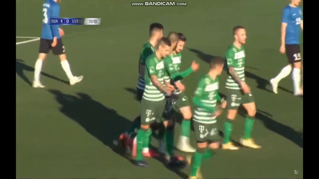 Aïssa Laïdouni gólja az Észt válogatott elleni barátságos meccsen (kommentár magyar felirattal)