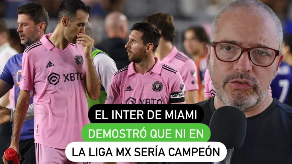 El Inter de Miami demostró que ni en la Liga MX sería campeón