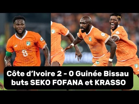 Côte d’Ivoire 2 - 0 Guinée Bissau :conférence de presse d’après match de Fofana et Jean louis Gasset