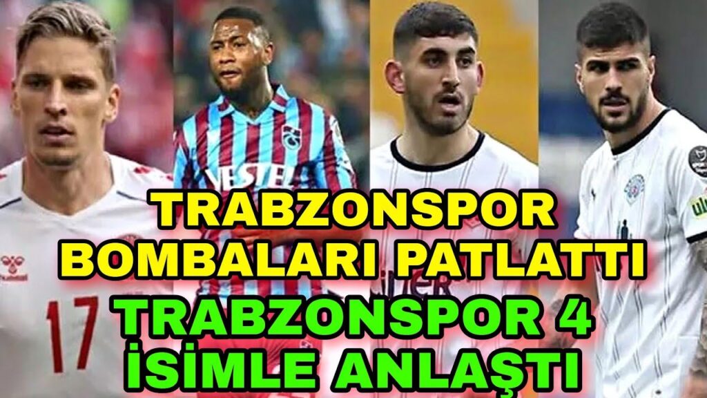 Trabzonspor, Jens Stryger Larsen, Eren Elmalı ve Doğucan Haspolat transferlerini KAP'a bildirdi