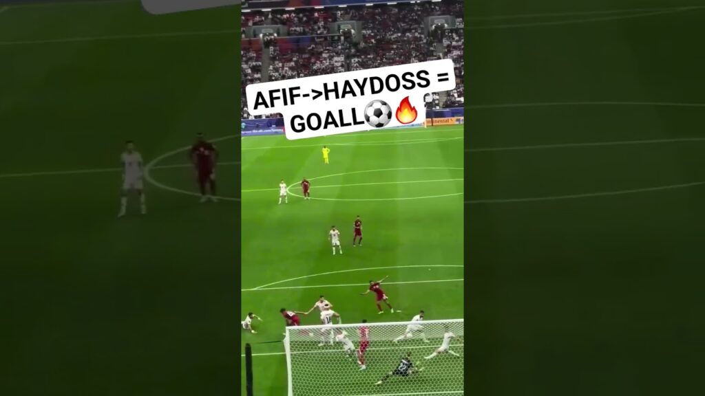 PASTI GOL ‼️⚽️🔥AKRAM AFIF SAAT UMPAN KE HAYDOS,KEREN ABIS GOALNYA,SET PIECES YANG SANGAT BAIK #QATAR