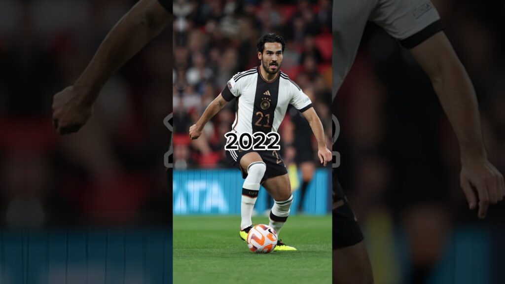 Ilkay Gundogan Evolution 🤩🥶#football  #shorts