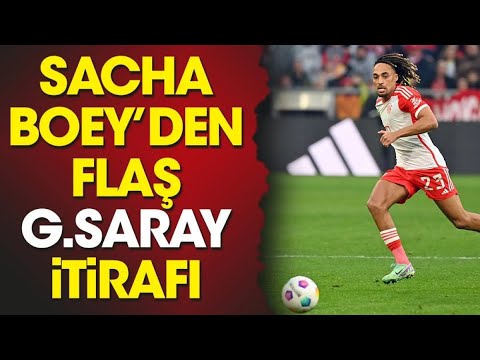 Sacha Boey'den flaş Galatasaray itirafı