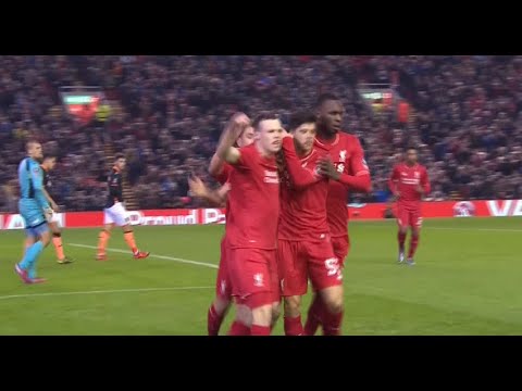 Liverpool vs Exeter City 3-0 ~ Joe Allen Goal gol (FA Cup 2016)