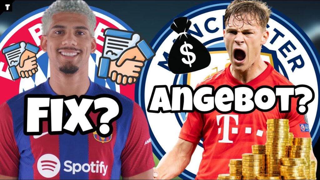 TOP-KLUBS wollen KIMMICH! ARAUJO-DEAL bald FIX? Fußball News Transfer | Tobibo