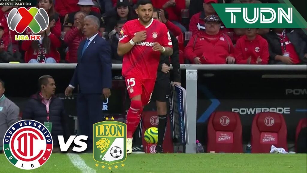 ¡ASÍ RECIBEN A ALEXIS VEGA EN TOLUCA! | Toluca 3-1 León | Liga Mx - CL2024 J5 | TUDN