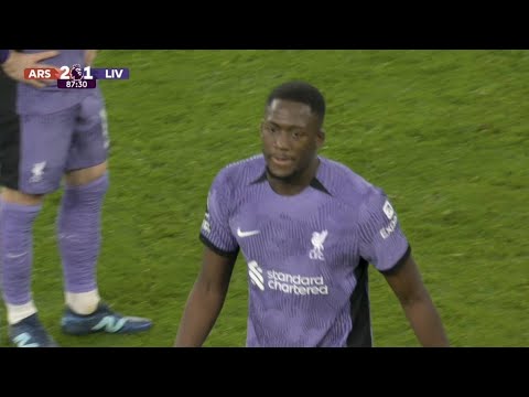 Ibrahima Konate RED CARD Vs Arsenal 🟥