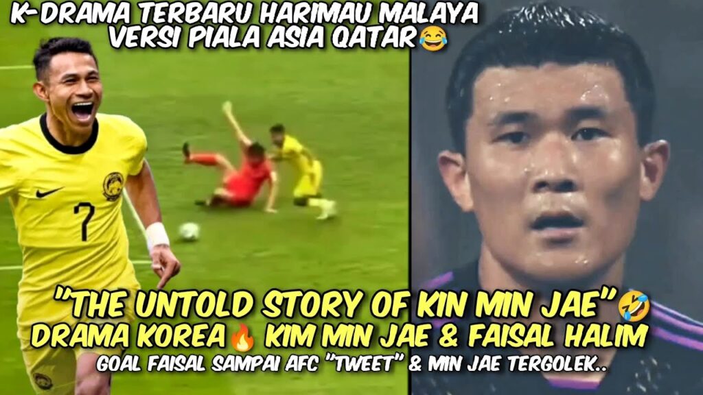 PARODY LAWAK DRAMA KOREA🤣 Kim Min Jae Pemain 60 Juta Kena AYAM Goal Faisal Halim😅 Malaysia vs Korea
