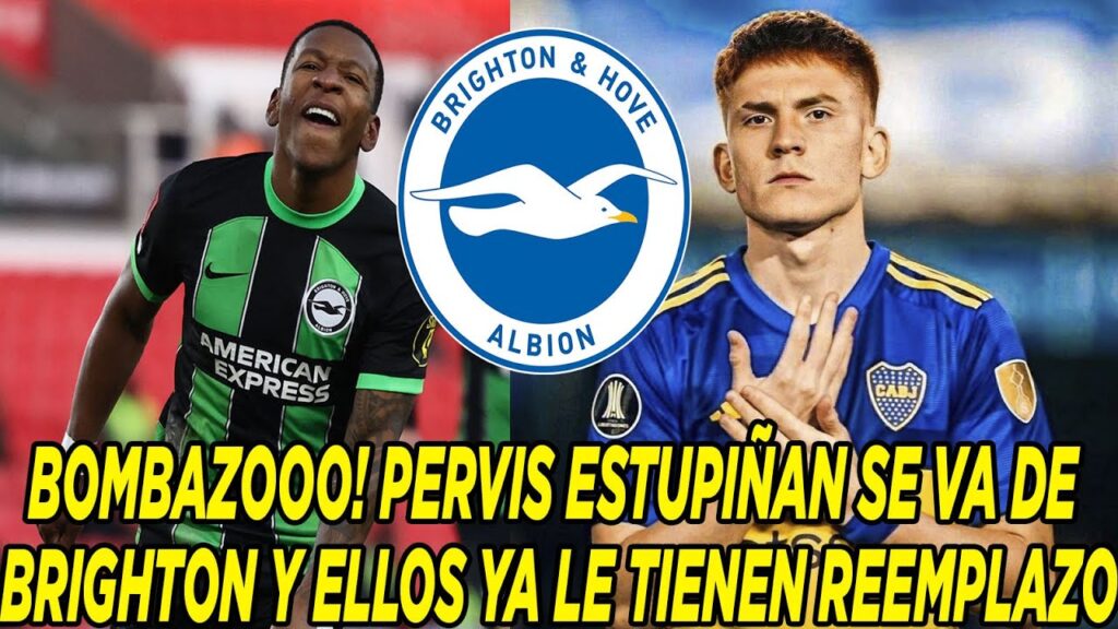 BOMBAZOOO! PERVIS ESTUPIÑAN SE VA DE BRIGHTON Y ELLOS YA LE TIENEN REEMPLAZO