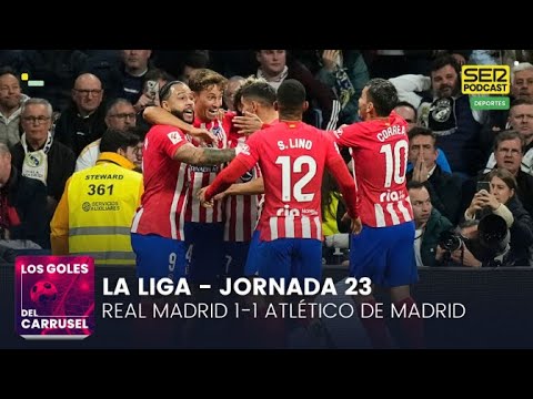 Los goles del Real Madrid 1-1 Atlético de Madrid | Llorente empató el Derbi Madrileño en el 90+3′ Los goles del Real Madrid 1-1 Atlético de Madrid | Llorente empató el Derbi Madrileño en el 90+3'