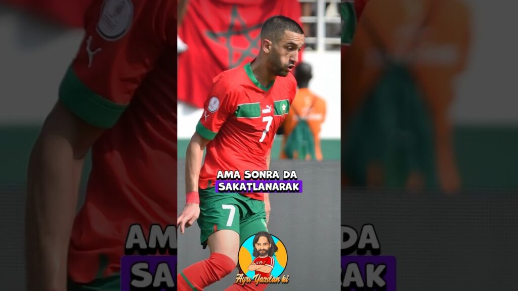 Hakim Ziyech Sakatlandı 😳 #galatasaray