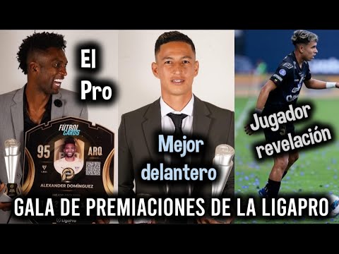 ALEXANDER DOMÍNGUEZ GANADOR DEL PRO 2023!! KENDRY PÁEZ JUGADOR REVELACIÓN/ PREMIOS DE LIGAPRO