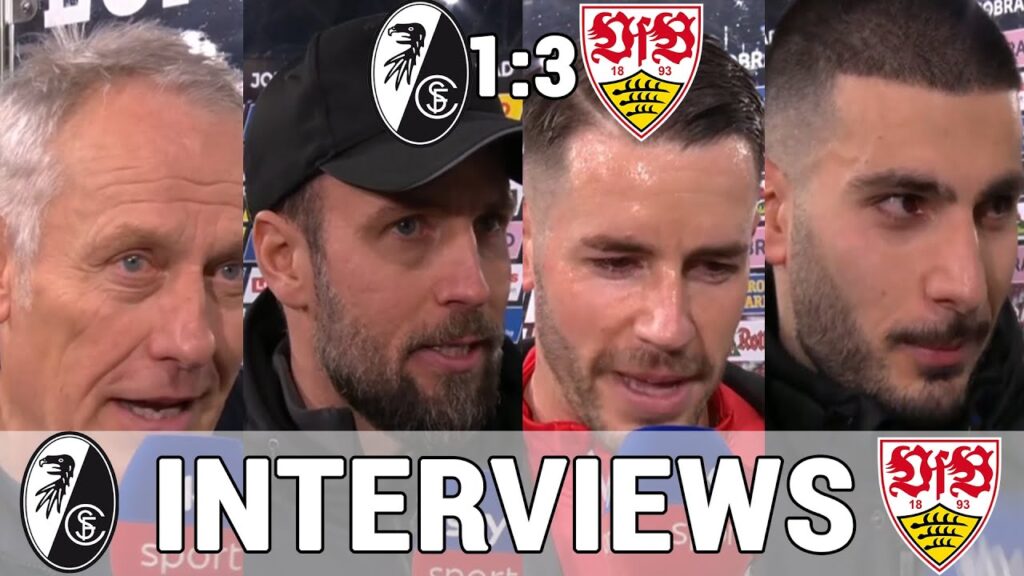 Alle Stimmen zum Spiel: Streich, Hoeneß, Günter & Undav im Interview | SC Freiburg 1:3 VfB Stuttgart