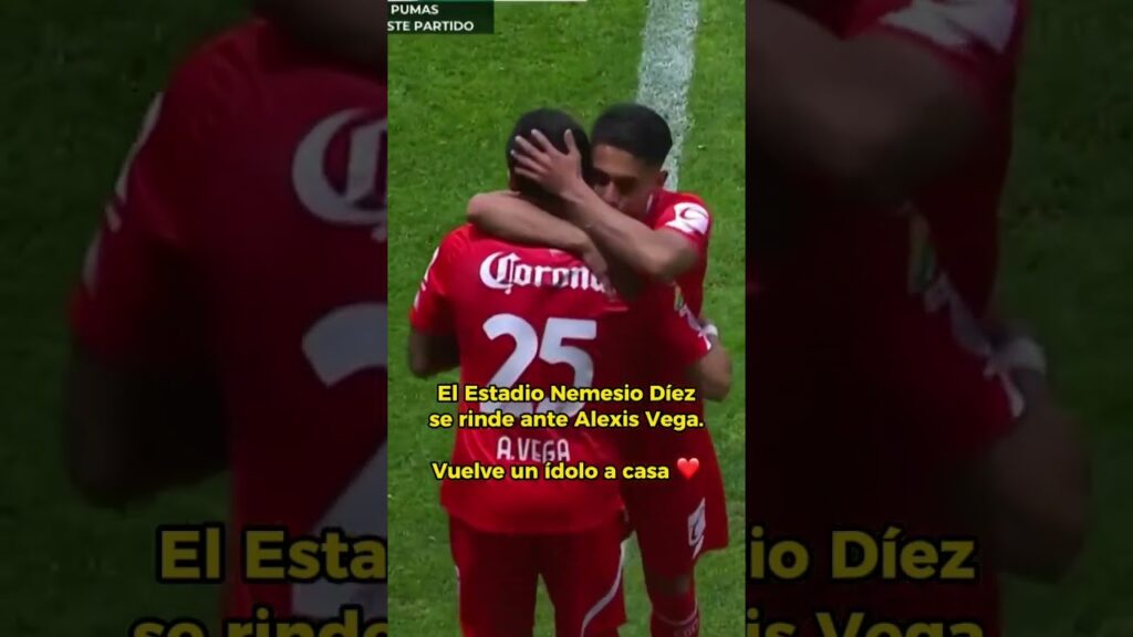 Alexis Vega a la cancha 👹🔥 Así lo recibe su afición #shorts #ligamx