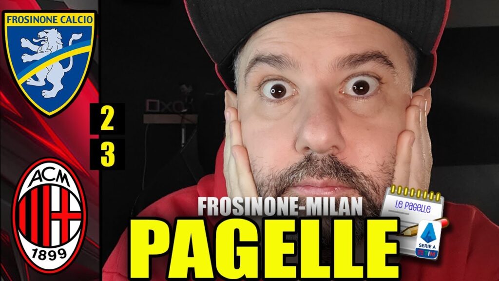 JOVIC L'ARMA DI PIOLI mentre MAIGNAN CHE TI SUCCEDE??? || FROSINONE-MILAN 2-3 [Pagelle]