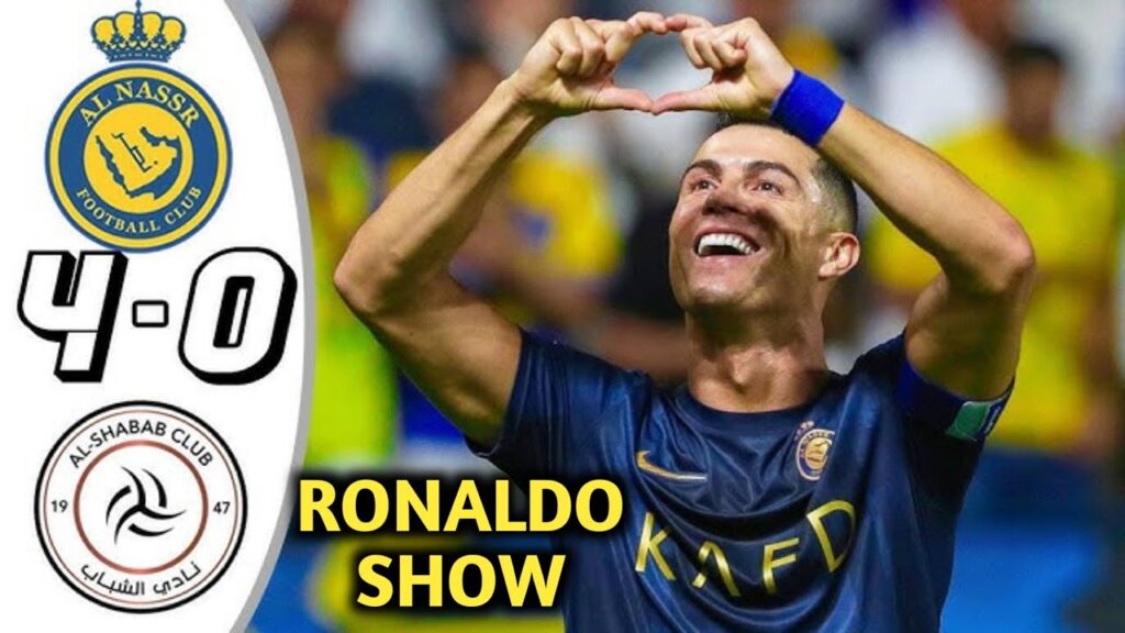 Al Nassr vs Al Shabab 🤯🔥 | Ronaldo Goal | Saudi Pro League 2023 | All Goals & Highlight