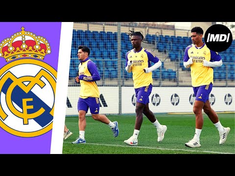 REAL MADRID | Vuelta al trabajo con las bajas de VINICIUS y RÜDIGER