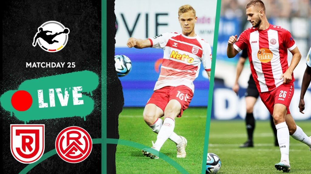 LIVE 🔴 SSV Jahn Regensburg vs. Rot-Weiß Essen | 3rd Division 2023/24