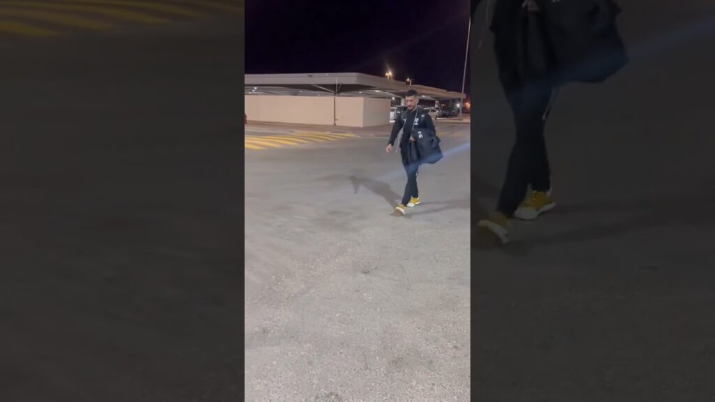 عبدالإله المالكي يغادر مع البعثة إلى قطر