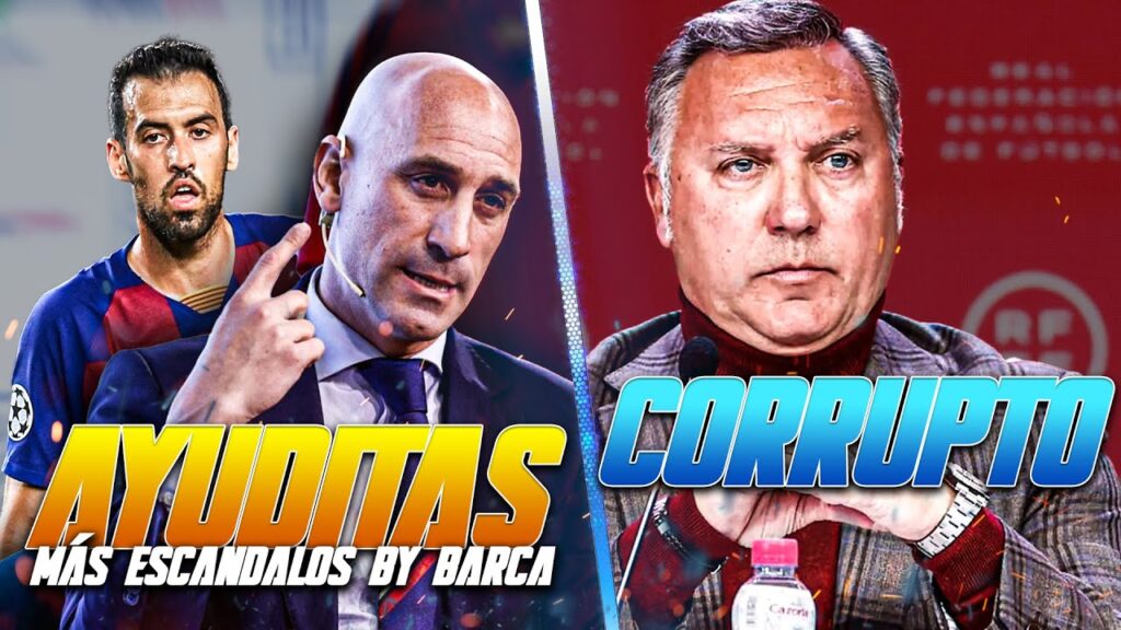 NUEVO ESCANDALO DE RUBIALES Y EL BARCELONA | MEDINA CANTALEJO AYUDO A LOS ARBITROS DE NEGREIRA
