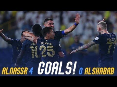 Ronaldo's Brace, Assist & Mane's goal🔥🔥||Al-Nassr vs Al -Shabab Full   Highlights||Saudi Pro Legue