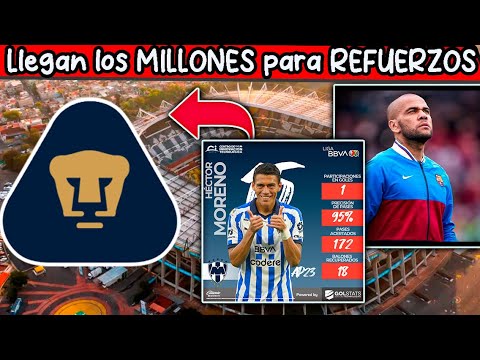 🔥🐆 Ultima HORA! llegan los MILLONES para un NUEVO REFUERZO! Hector MORENO podria REGRESAR CL 2024