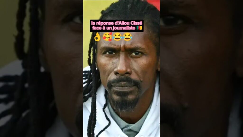La réponse d’Aliou Cissé sur la question des 6 mois sans salaire:«C’est un entraîneur qui a faim😂...