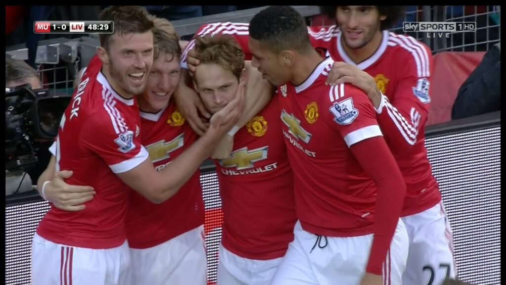Daley Blind GOAL vs Liverpool (12/09/2015)