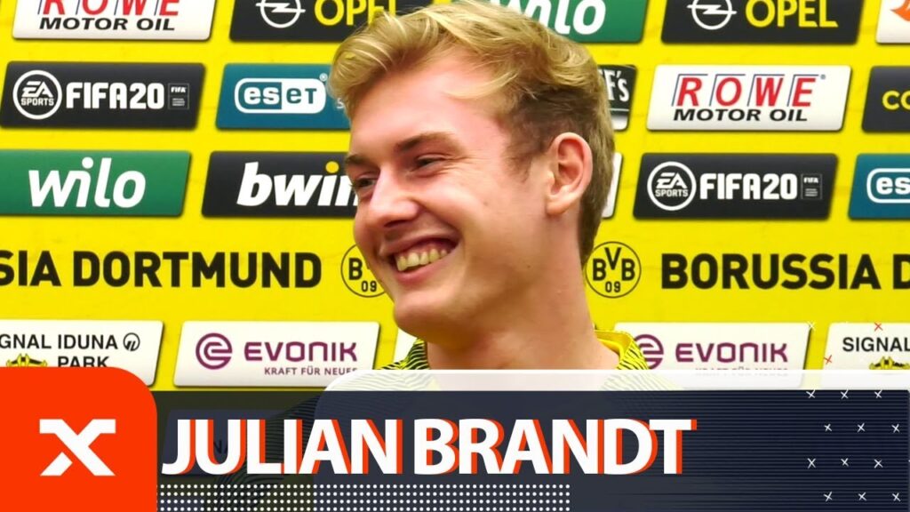 "Bitte halt die Schnauze" – Marco Reus stört Julian Brandt beim Interview | Borussia Dortmund | SPOX