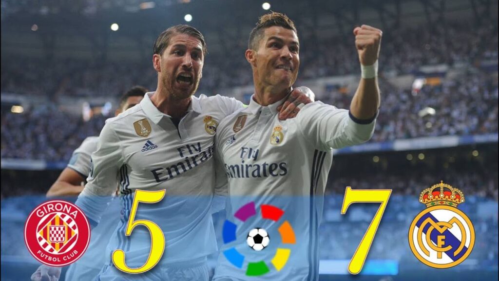 Real Madrid vs Girona 7-5 Highlights All Goals 2017/2018 HD