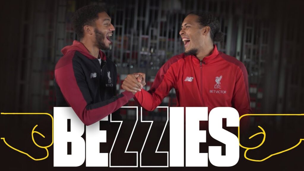 BEZZIES with Van Dijk & Gomez | 'Your locker is like a beauty counter'