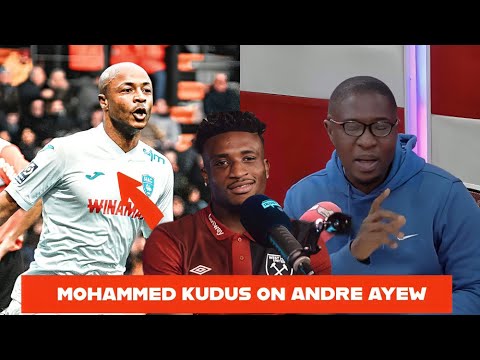 MOHAMMED KUDUS ON ANDRE AYEW + ATTA POKU ON BLACK STARS🇬🇭 CONFUSION AT AFCON 2023