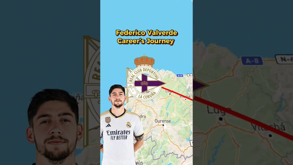 Federico Valverde Carree Journey #fedricovalverde #valverde #realmadrid #football #real #shortvideo