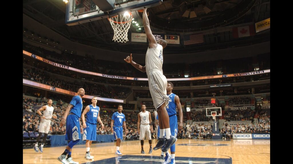 Tyler Adams Puts Exclamation Point On Hoya Senior Day