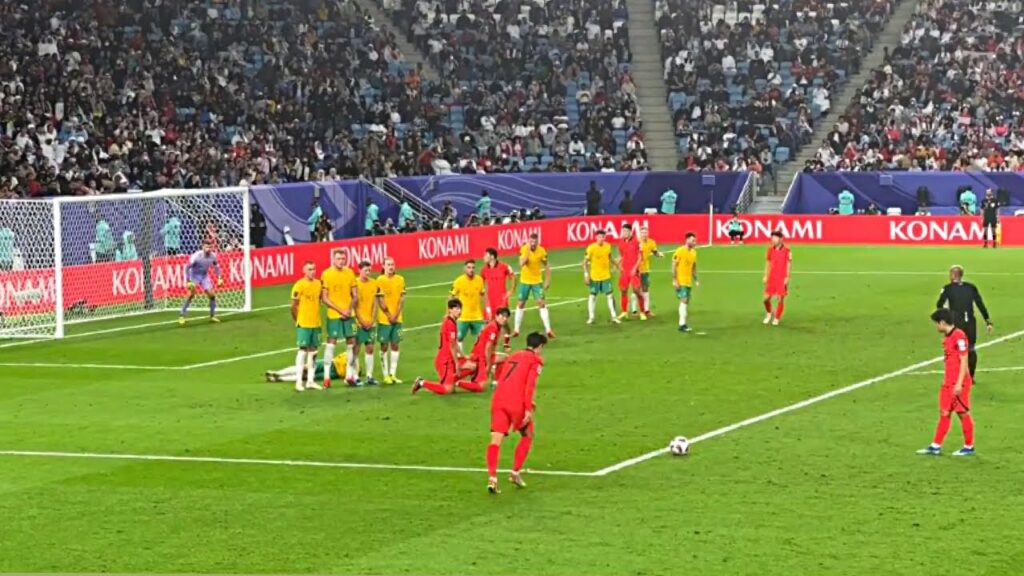 Son Heung-Min Freekick Goal vs Australia | Asian Cup 2023
