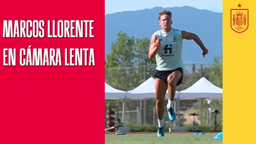 Así se ve a Marcos Llorente esprintar a cámara lenta | 🔴 SEFUTBOL
