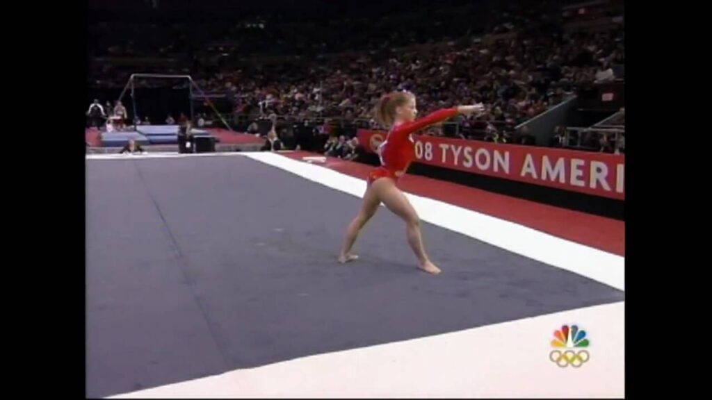 Shawn Johnson - Floor Exercise - 2008 Tyson American Cup