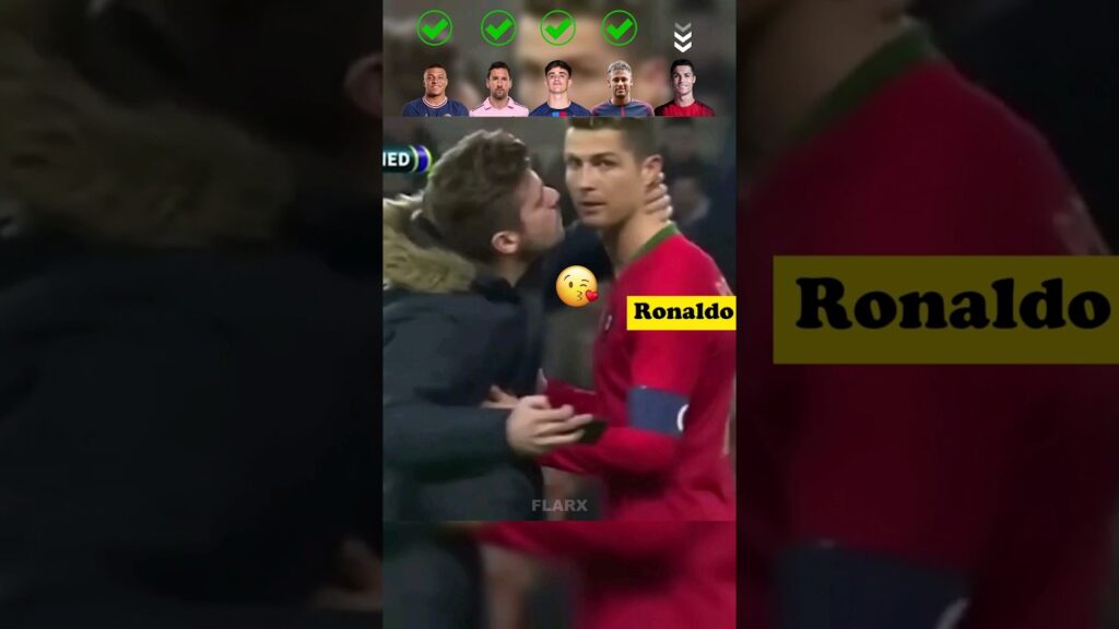 Mbappe VS Messi VS Gavi VS Neymar VS Ronaldo : Fan Interaction 😯🤩😂