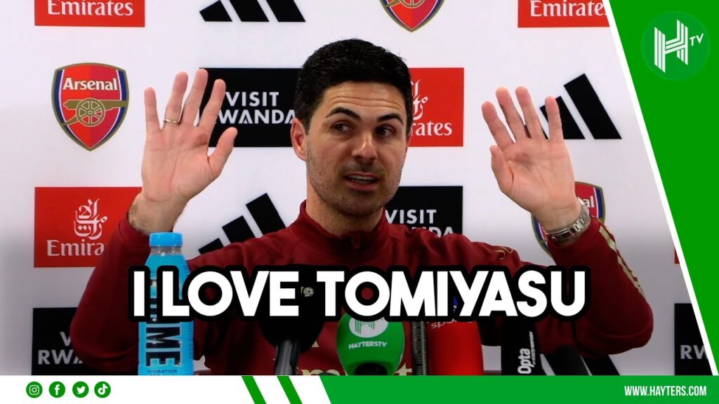 Tomiyasu is just ADORABLE... I want to hug him ALL DAY! | Arteta loves his Japanese star
