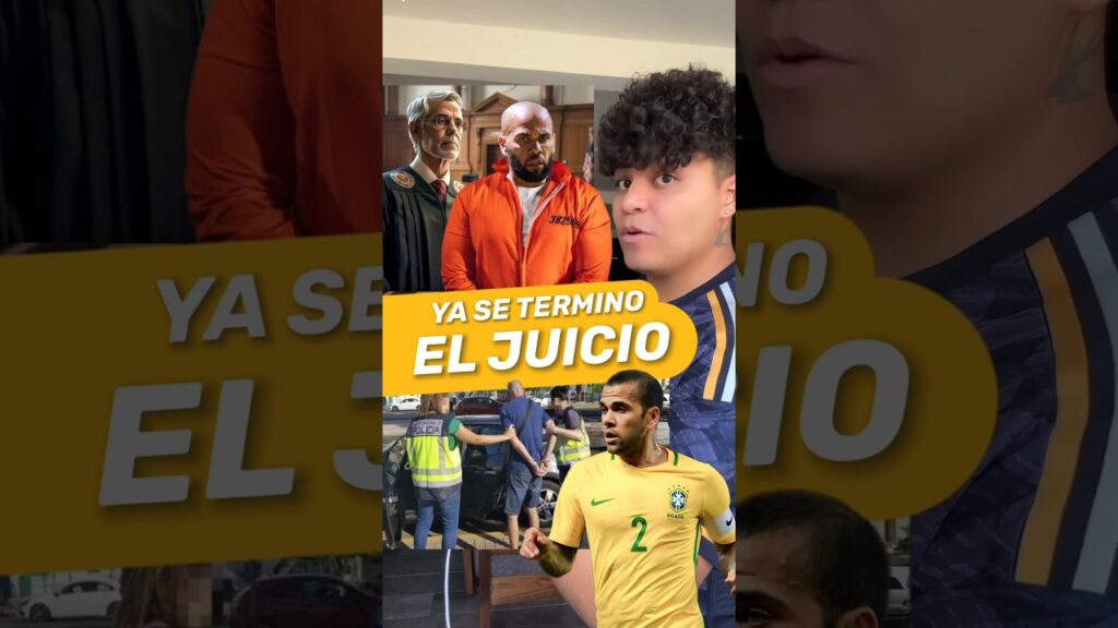 JUICIO DE DANI ALVES 🇧🇷❌ #futbol #soccer #danialves #brasil #viral  #shorts #football