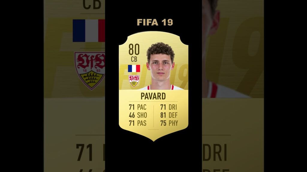Benjamin Pavard in EVERY FIFA (FIFA 16-FIFA 23) #like #subscribe