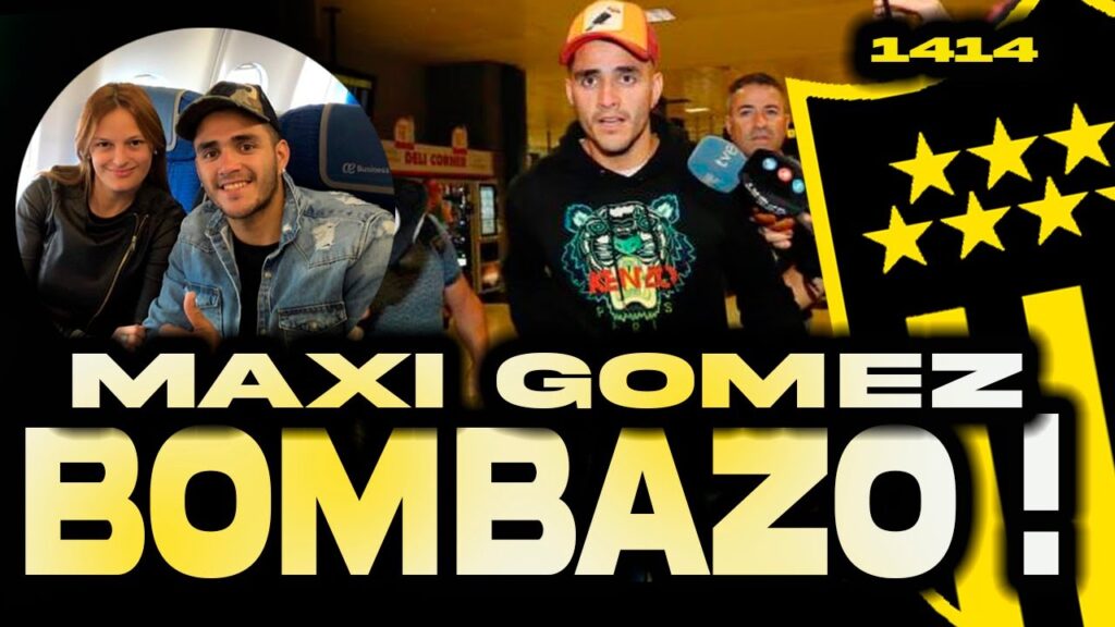 PEÑAROL : MAXI GOMEZ cas CONFIRMADO A PRESTAMO POR 6 MESES