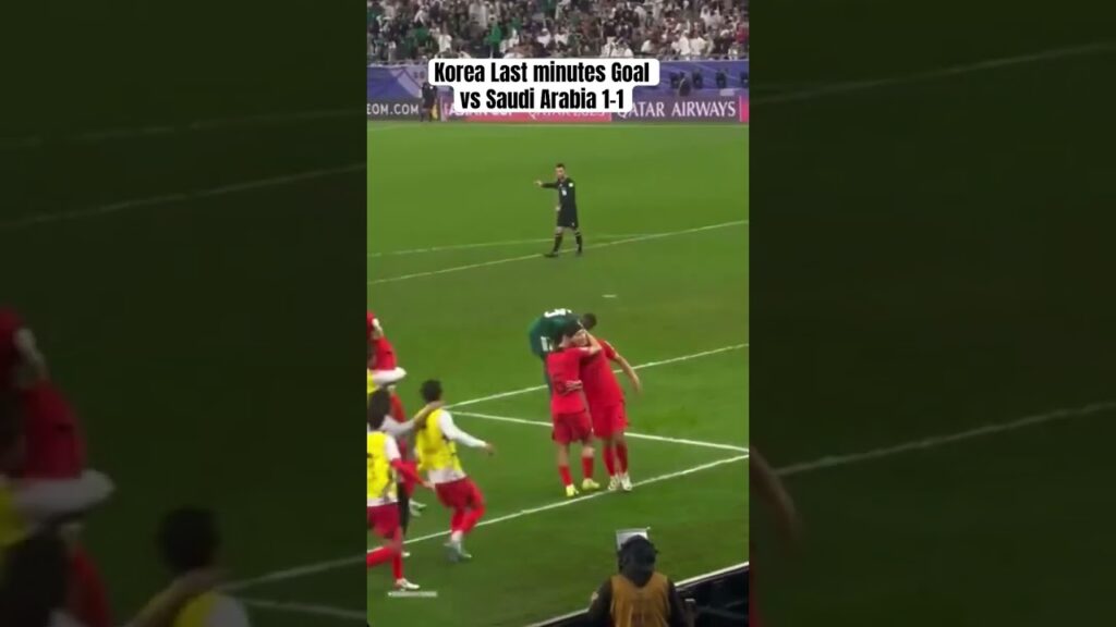 Cho Gue Sung GIVES WIN for KOREA vs SAUDI ARABIA 🔥 #shorts
