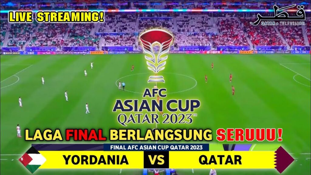 🔴 LIVE JORDAN VS QATAR - FINAL AFC ASIAN CUP QATAR 2023 livescore