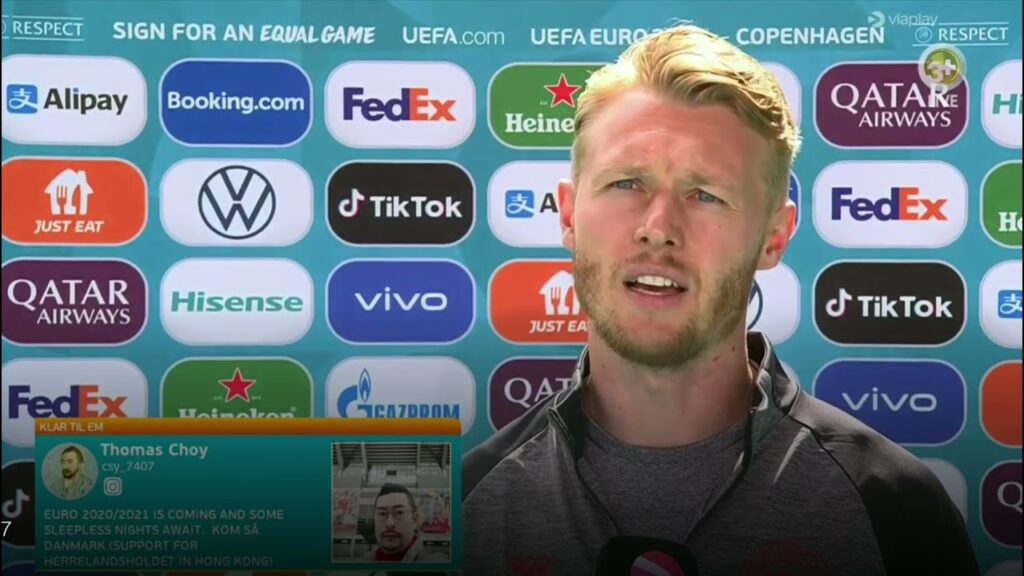 Simon Kjær interview before Denmark - Finland - EURO 2020