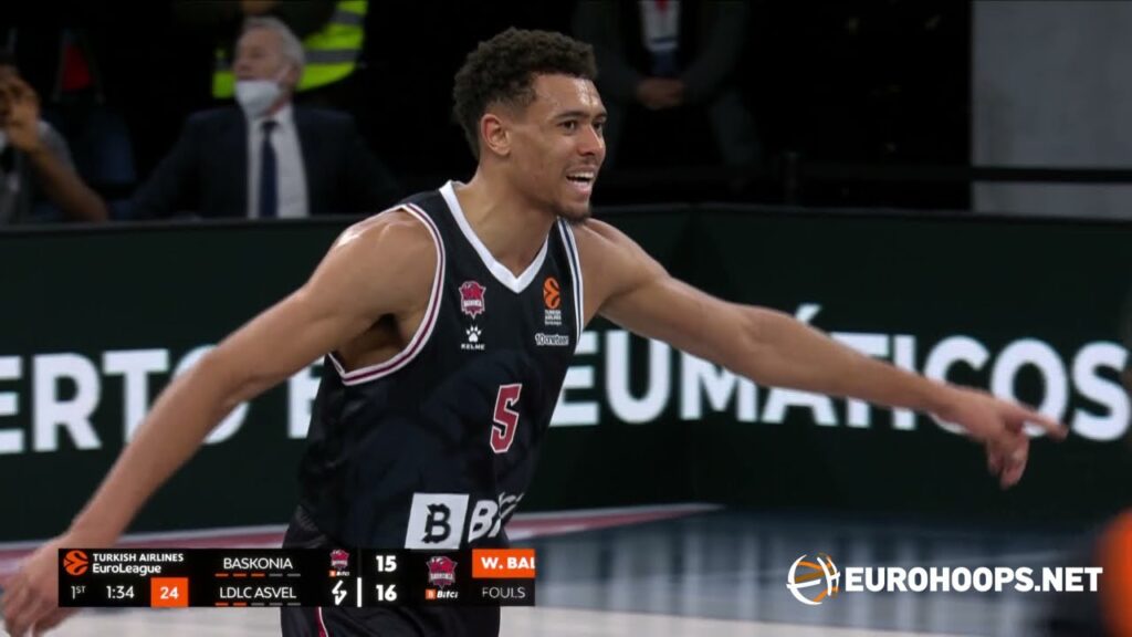 Bitci Baskonia Vitoria-Gasteiz-LDLC ASVEL Villeurbanne 91-66: Wade Baldwin Iv (13p. & 6as.)
