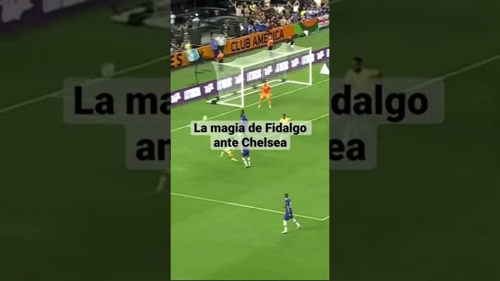 Fidalgo sacando la magia en el partido de ayer ante Chelsea. #shorts #futbol #america #tudn #viral